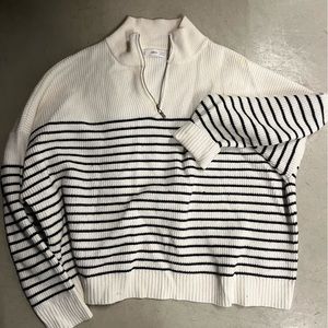 Oversized striped sweater size XXL